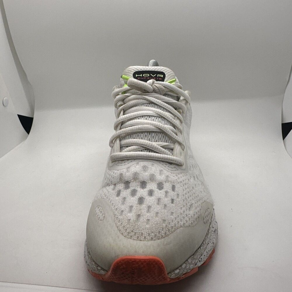 Under Armour Size 9.5 Hover Infinite 3 Running Shoes SNEAKERS 3025217-109 White - Picture 9 of 13